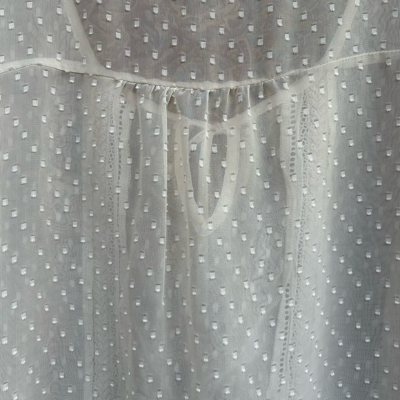 Maurice’s Sheer Cream Blouse - Picture 5 of 9